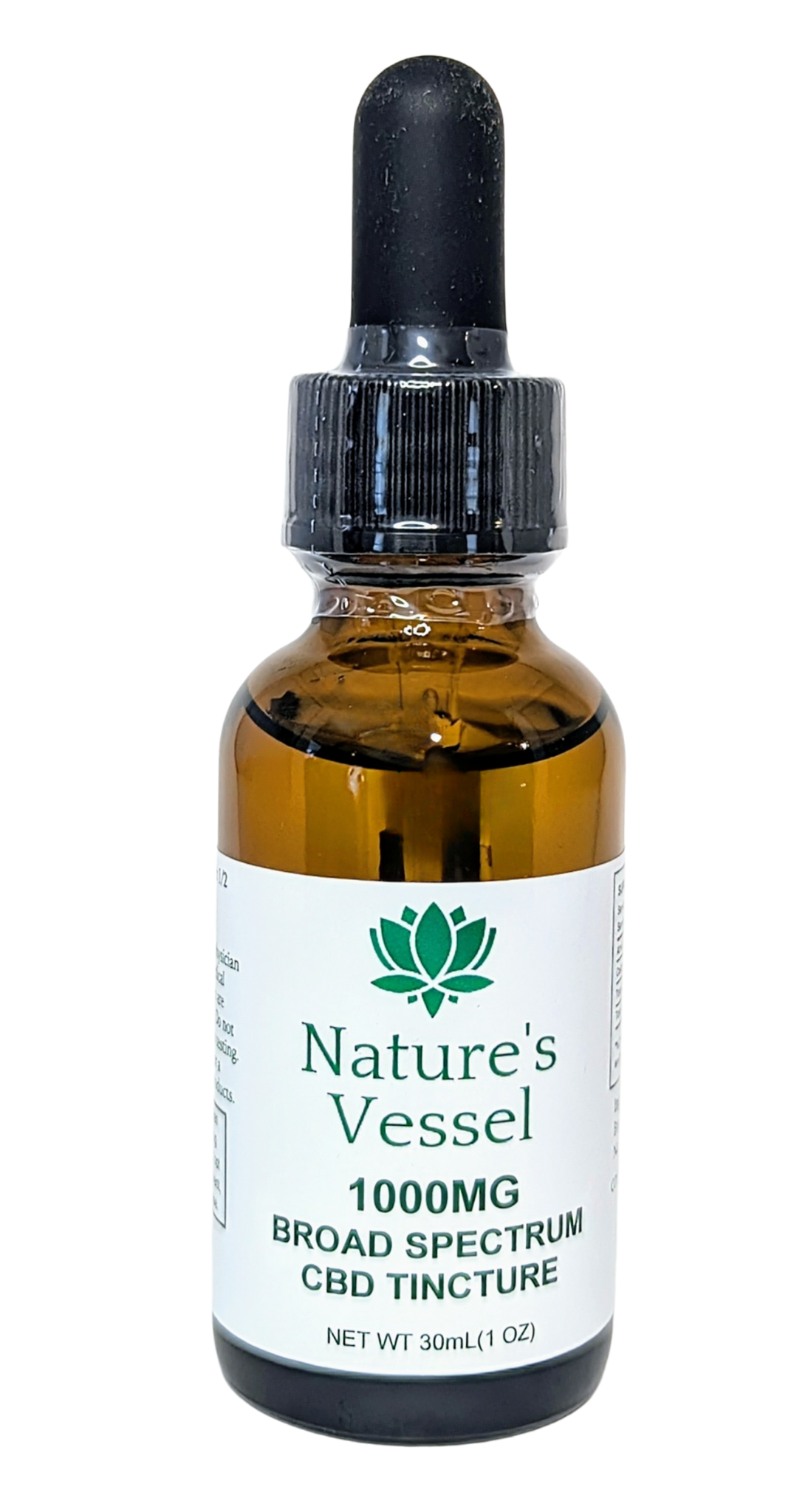 Nature's Vessel Broad Spectrum 1000 mg CBD Tinctures